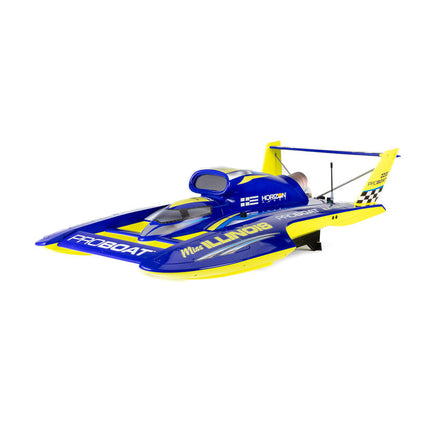 Pro Boat U-34 34" Miss Illinois RTR Brushless Hydroplane Boat w/DX3 2.4GHz Radio (PRB08072T1)