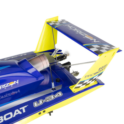 Pro Boat U-34 34" Miss Illinois RTR Brushless Hydroplane Boat w/DX3 2.4GHz Radio (PRB08072T1)