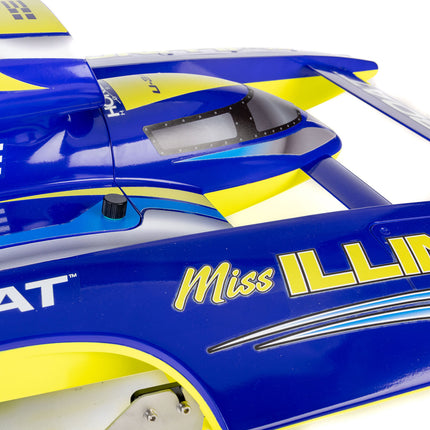Pro Boat U-34 34" Miss Illinois RTR Brushless Hydroplane Boat w/DX3 2.4GHz Radio (PRB08072T1)