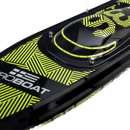 Pro Boat Sonicwake 36" V3 Self-Righting RTR V-Hull Brushless Boat (Black) w/SLT3 2.4GHz Radio (PRB-2171)