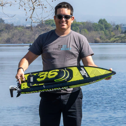 Pro Boat Sonicwake 36" V3 Self-Righting RTR V-Hull Brushless Boat (Black) w/SLT3 2.4GHz Radio (PRB-2171)