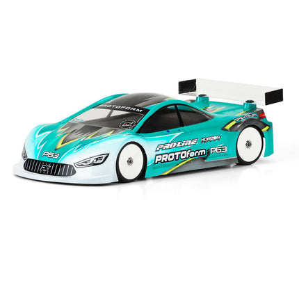 PROTOform P63 1/10 Touring Car Body (Clear) – 190mm (0.5 mm Pro-Lite) – PRM158020