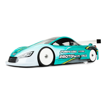 PROTOform P63 1/10 Touring Car Body (Clear) – 190mm (0.5 mm Pro-Lite) – PRM158020
