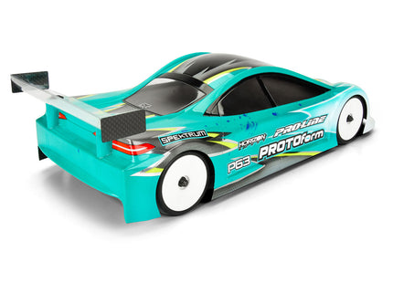 PROTOform P63 1/10 Touring Car Body – Lightweight (0.65mm) Clear, 190mm – PRM158025