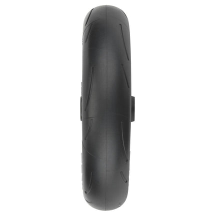 Pro-Line 1/4 Supermoto Motorcycle Front Tire Pre-Mounted (Black) (1) (S3) PRO1022210