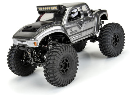 Pro-Line SCX24 1.0" Maxxis Trepador Pre-Mounted Tires (63.5mm OD, Soft) w/ Black Holcomb Bead-Loc Wheels (4) – PRO1022510
