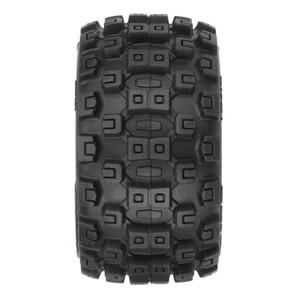 Pro-Line Badlands MX Pre-Mounted MT 1/18 Tire Set (Black) (4) – 12mm Hex Part Number: PRO10241-10