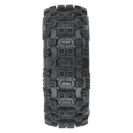 Pro-Line Mojave Grom Mirage TT Pre-Mounted Tires (Silver) – Medium Compound (4) Part# PRO10253-10