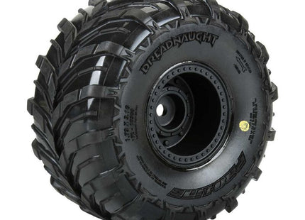 Pro-Line Dreadnaught Mounted Black Wheels (F/R, Set of 4) for ARRMA® Gorgon / Quake Grom – PRO1030010