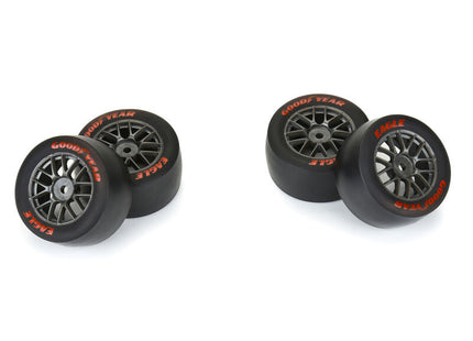 Pro-Line Losi® NASCAR® Goodyear® Eagle Pre-Mounted Option Tires (4) – Super Soft Part #: PRO1030410