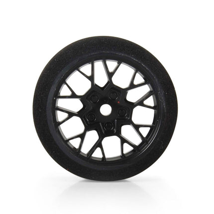Pro-Line Losi® NASCAR® Fifty6 1/12 Pre-Mounted Foam Tires (Black) (4) w/8mm Hex  Part #: PRO1031610