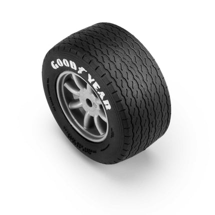 Pro-Line Losi NASCAR Goodyear Blue Streak VTA Front Pre-Mounted Tires – Grey (2) (PRO1036310)