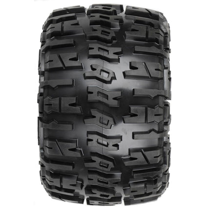 Pro-Line Trencher X MX38 3.8" Tire w/Raid 8x32 Wheels (Black) (2) (M2) w/Removable Hex  Part #: PRO118410