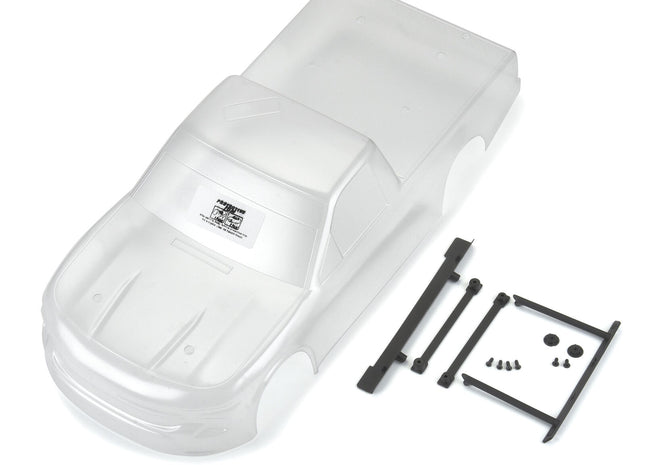 Pro-Line 1/12 Pre-Cut 2024 Chevy® Silverado® NASCAR® Truck Series Clear Body – Losi® NASCAR® Part# PRO365300