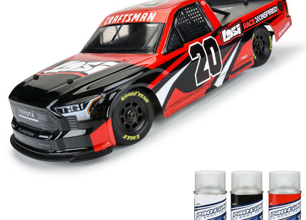 Pro-Line 1/12 Pre-Cut 2024 Toyota Tundra NASCAR Truck Series Clear Body (Losi NASCAR) – PRO365500