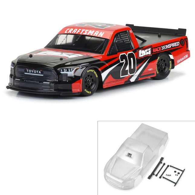 Pro-Line 1/12 Pre-Cut 2024 Toyota Tundra NASCAR Truck Series Clear Body (Losi NASCAR) – PRO365500