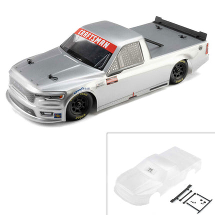 Pro-Line Losi NASCAR® 2026 Ram 1500 Pre-Trimmed Clear Body (PRO369917)