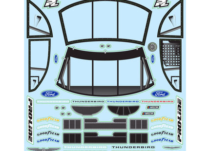 Pro-Line 1/12 Pre-Cut 1996 Ford Thunderbird Clear Body: Losi NASCAR® — PRO371017