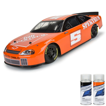 Pro-Line 1/12 Pre-Cut 1996 Chevy Monte Carlo Clear Body: Losi NASCAR® — PRO371317
