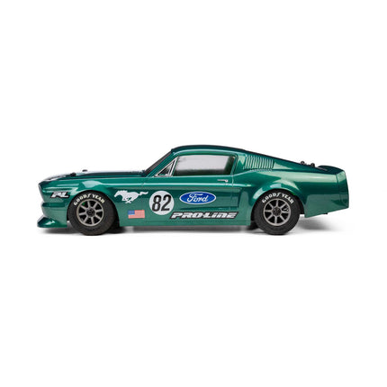 Pro-Line 1/12 Pre-Cut 1968 Ford Mustang Clear VTA Body – Losi NASCAR (PRO372817)
