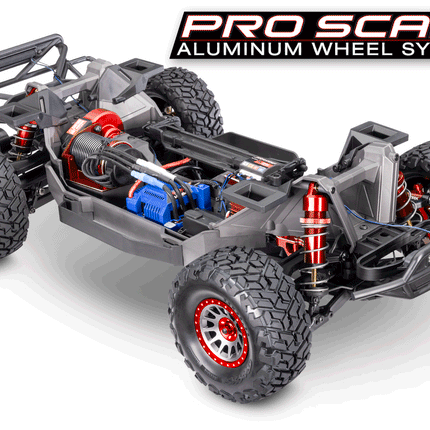 TRAXXAS Pro Scale Silver Aluminum Wheel Centers (2) – 10274-SLVR