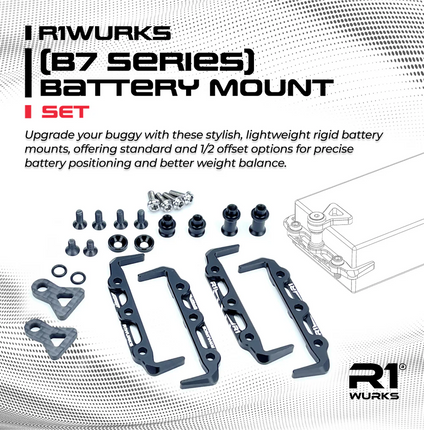 R1WURKS (B7 Series) Battery Mount Set – 900104