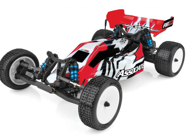 Team Associated RB10 RTR 1/10 Electric 2WD Brushless Buggy (Blue OR Red) w/2.4GHz Radio & DVC