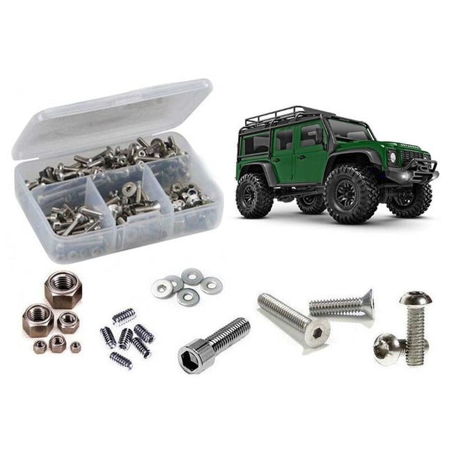 RC Screwz Stainless Steel Screw Kit for Traxxas TRX-4M Defender (RCZTRA105)