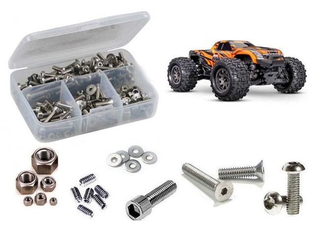 RC Screwz Stainless Steel Screw Kit for Traxxas® Mini Maxx® – RCZTRA138