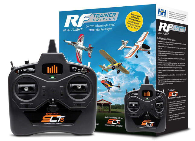 RealFlight Trainer Edition Flight Simulator w/ Spektrum® SLT6 Transmitter Part# RFL-1211