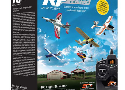 RealFlight Trainer Edition Flight Simulator w/ Spektrum® SLT6 Transmitter Part# RFL-1211