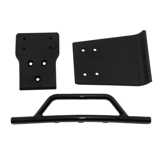 RPM Front Bumper & Skid Plate for Traxxas Slash 4x4 (Black) – RPM80022