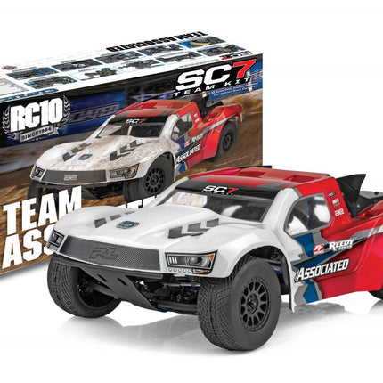 Team Associated RC10SC7 1/10 Off-Road Electric 2WD Short Course Truck Team Kit  Part #: 70010