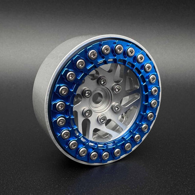 REEFS RC 1/10 SLUICE 1.9" Beadlock Rings (Blue) (2) – SEHREEFS278