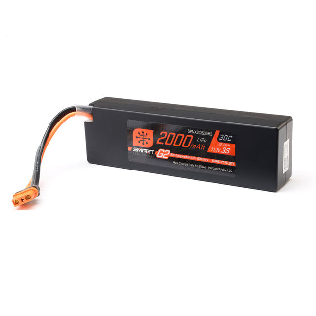 Spektrum RC 3S Smart G2 30C LiPo Battery Pack (11.1V/2000mAh) w/ IC2 Connector – SPMX203S30H2