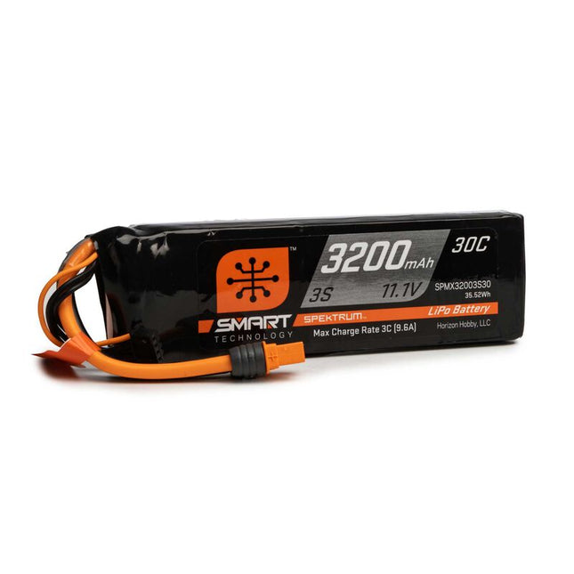Spektrum RC 3S Smart LiPo Battery Pack w/IC3 Connector (11.1V/3200mAh, 30C) Part# SPMX32003S30