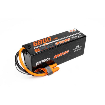 Spektrum RC 6S 120C Smart G2 Pro Basher LiPo Battery (22.2V/6800mAh) w/IC5 Connector SPMXB6S68