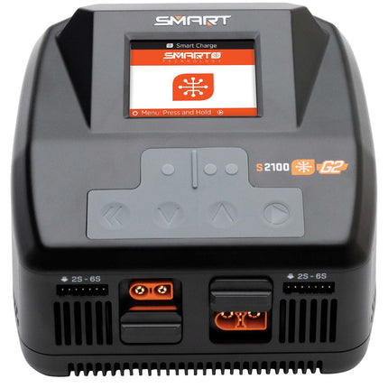 Spektrum RC S2100 G2 AC Smart Charger (6S/12A/100W x2) SPMXC2000