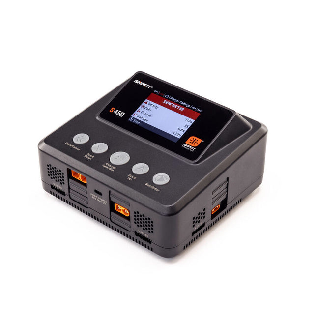 Spektrum RC S450 G2 Quad Smart LiPo Battery Charger (6S/10A AC 200W / DC 400W) – SPMXC3040