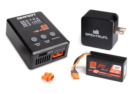 Spektrum Smart G2 Powerstage Surface Bundle w/ 2S 50C LiPo (810mAh, IC2) – SPMXPSS210