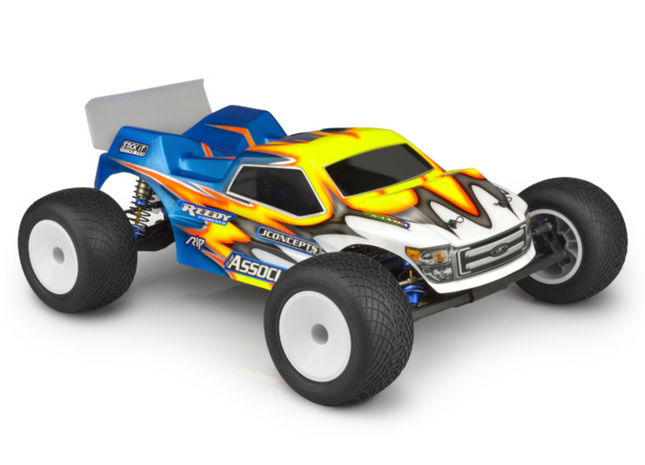 JConcepts Finnisher Stadium Truck Body (Clear) – Fits T6.1 / T6.4 / YZ2-T Part #: 0388