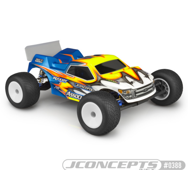 JConcepts Finnisher Stadium Truck Body (Clear) – Fits T6.1 / T6.4 / YZ2-T Part #: 0388