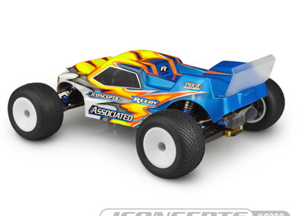 JConcepts Finnisher Stadium Truck Body (Clear) – Fits T6.1 / T6.4 / YZ2-T Part #: 0388