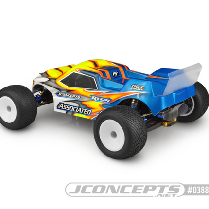 JConcepts Finnisher Stadium Truck Body (Clear) – Fits T6.1 / T6.4 / YZ2-T Part #: 0388