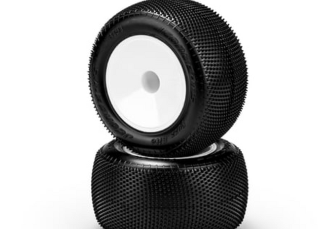 1/8 Buggy Tires J Concepts 3357Y Bullet Wheels (4-Pack) - 83mm 1/8 Buggy Wheels In Fluorescent Yellow 1/8 Scale Truggy Tires - Foto 10