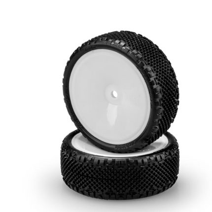 JConcepts Pin Swag LP Wide 2.2" Pre-Mounted 2WD Front Buggy Carpet Tires (Pink) (2) w/12mm Hex – JCO4062