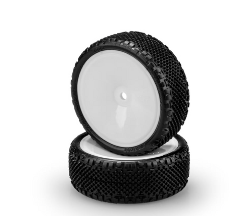 JConcepts Pin Swag LP Wide 2.2" Pre-Mounted 2WD Front Buggy Carpet Tires (Pink) (2) w/12mm Hex – JCO4062