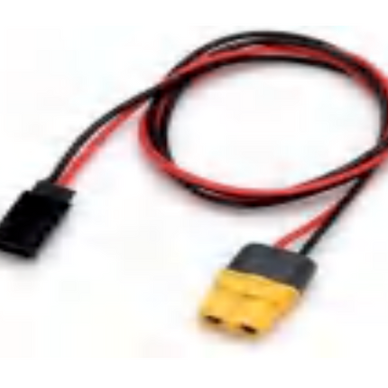 Boof RC XT60 Female to Futaba RX Power Lead – 20cm / 20AWG