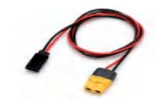 Boof RC XT60 Female to Futaba RX Power Lead – 20cm / 20AWG