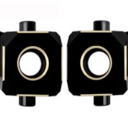 BOOF RC Brass Steering Knuckles for Traxxas TRX-4M 1/18 Mini Crawler (2)